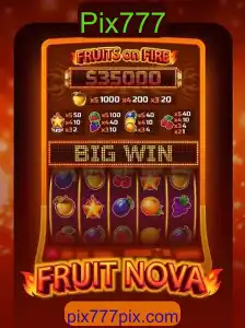 Descubra o Mundo de FruitNova: O Jogo de Slots com Pix777
